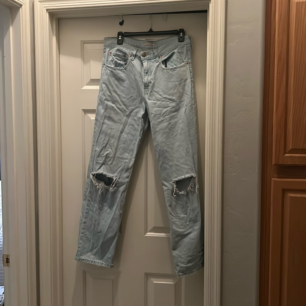 Low pro strait Levi's jeans